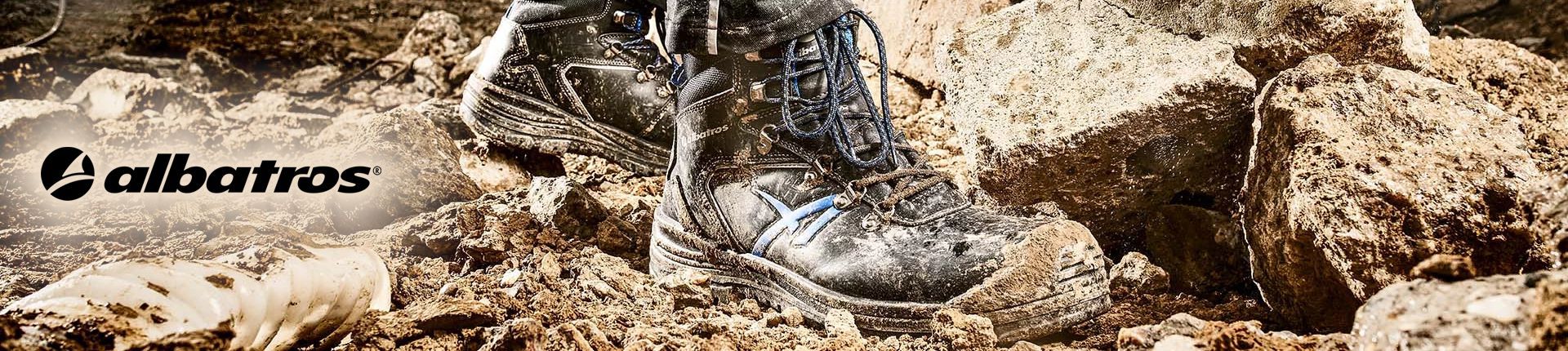Bild Albatros Sicherheitsstiefel in Nahaufnahme