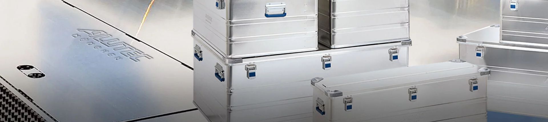 Bild Alutec Transportboxen in Nahaufnahme