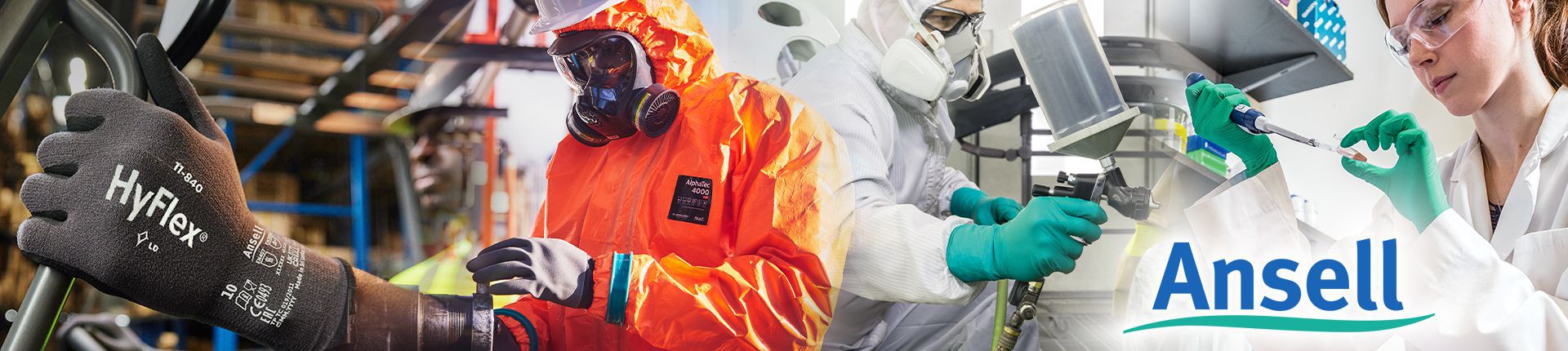 Bild Einblick in das Sortiment von Ansell