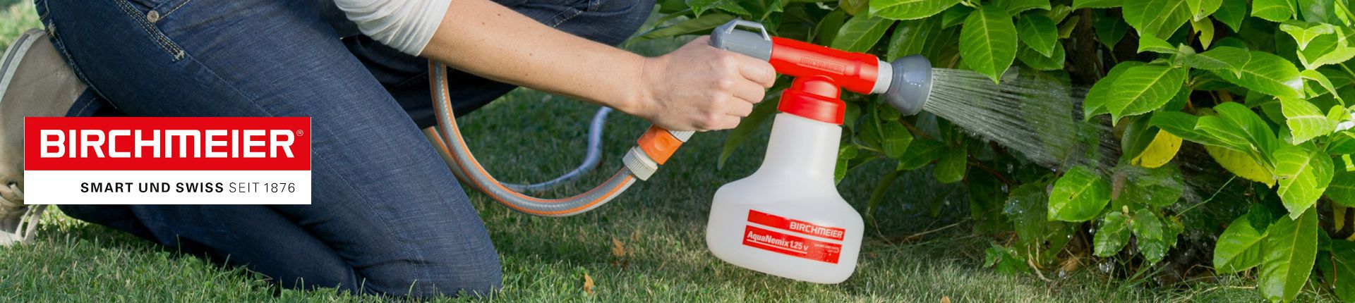 Bild Birchmeier Sprüher AquaNemix im Einsatz