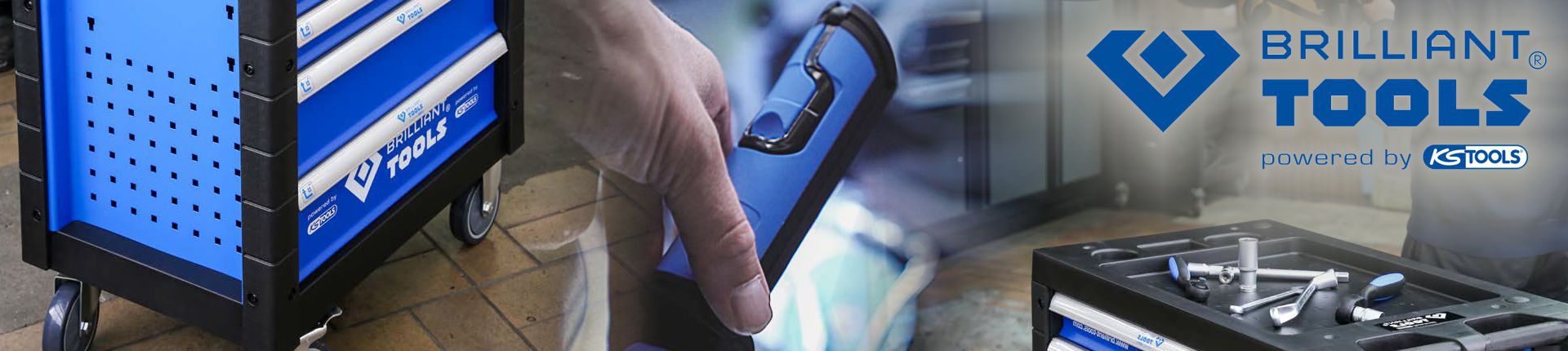 Bild Einblick in das Sortiment von Brilliant Tools