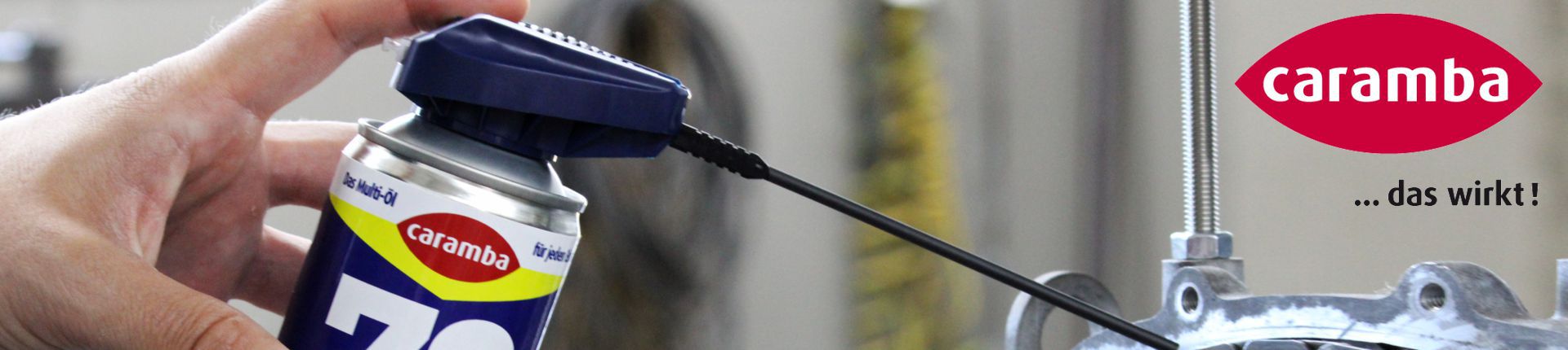 Bild Mulitfunktionsöl Caramba 70 im Einsatz