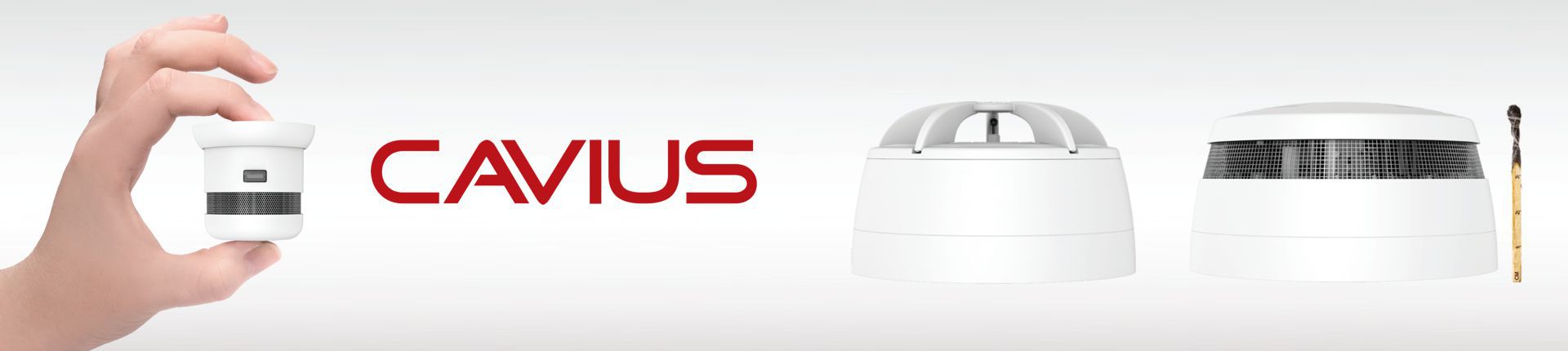 Bild Cavius Rauchmelder in Nahaufnahme