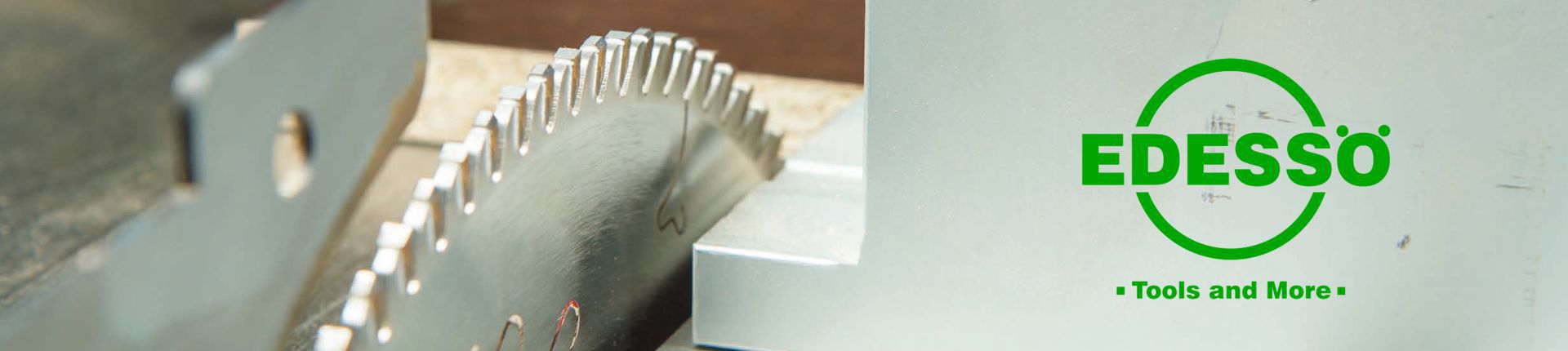 Bild Edessö Kreissägeblatt in Nahaufnahme