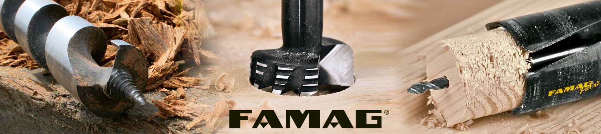 Bild Famag Bohrer in Aktion