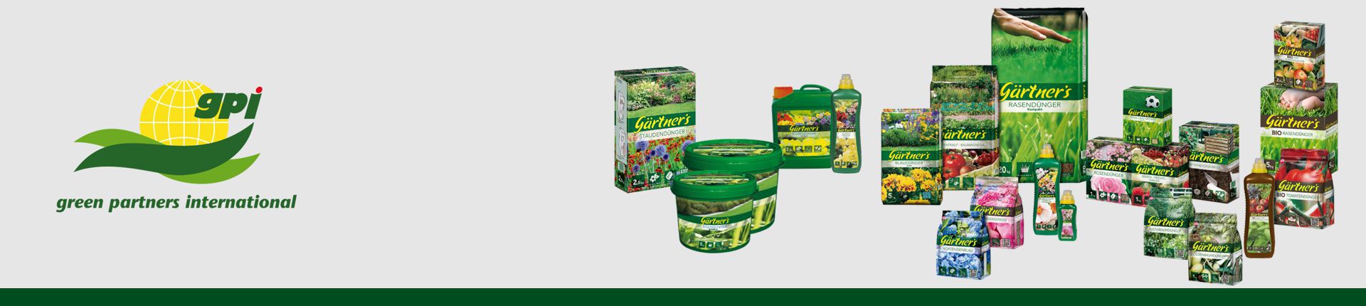 Bild Gärtner's Sortiment im Überblick