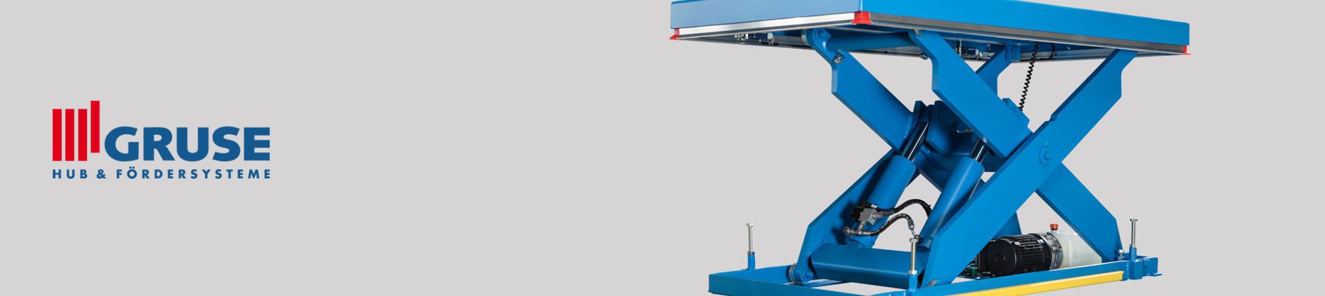 Bild Gruse Hubtisch in Nahaufnahme