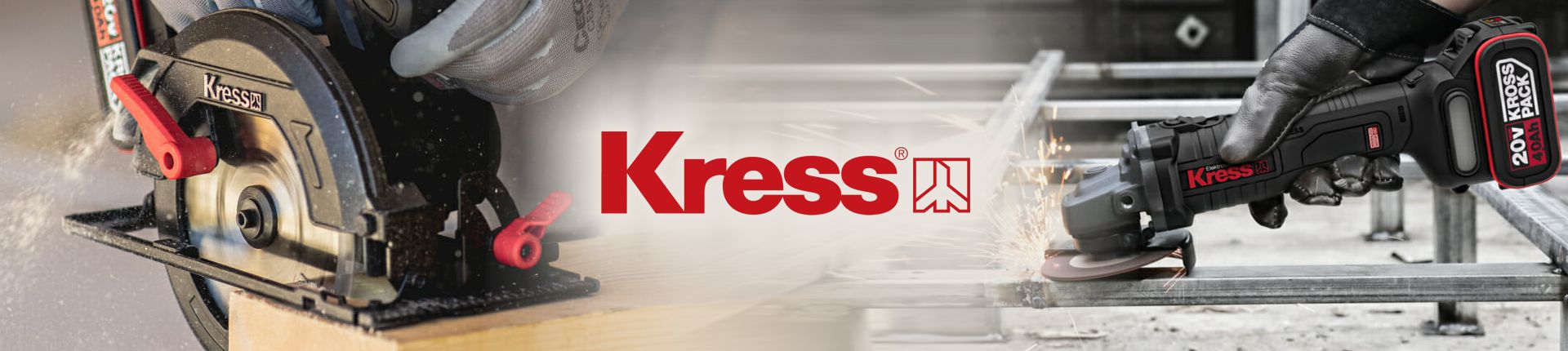 Bild Einblick in das Sortiment von Kress Elektrowerkzeuge