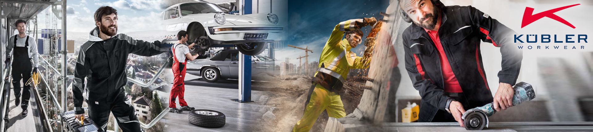 Bild Einblick in das Sortiment von Kübler Workwear
