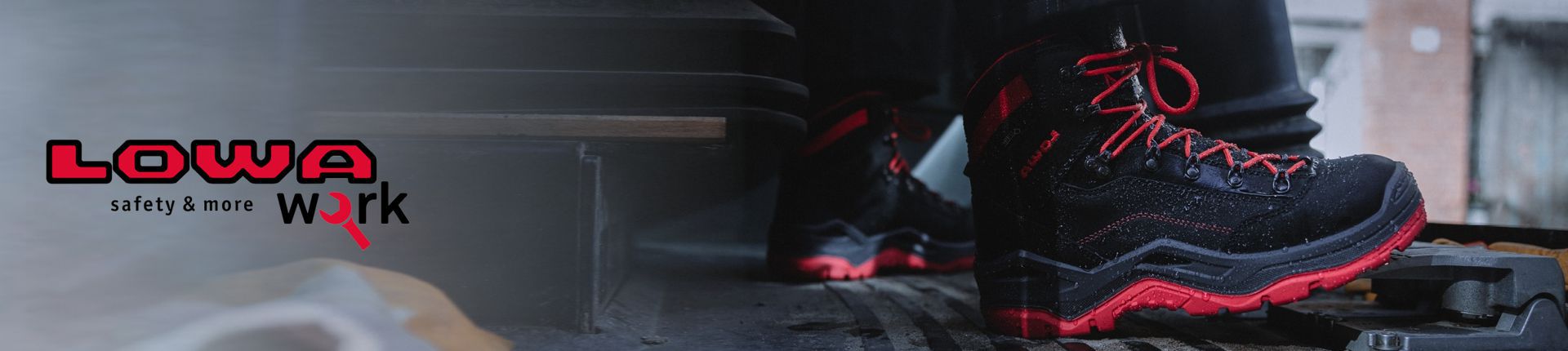 Bild Lowa Work Herren-Arbeitsschuh in Nahaufnahme