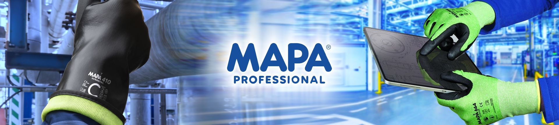 Bild Einblick in das Sortiment von Mapa Professional