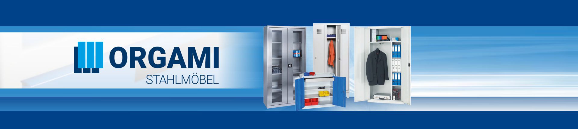 Bild Einblick in das Sortiment von Orgami Stahlmöbel
