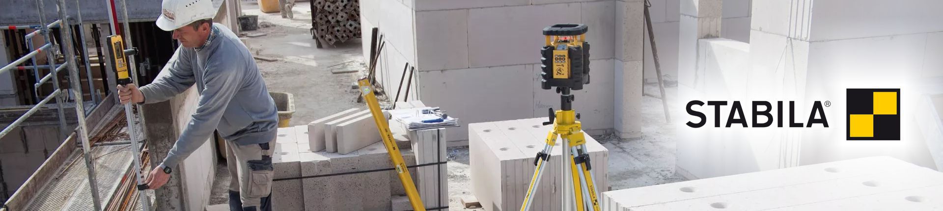 Bild Einblick in das Sortiment von Stabila