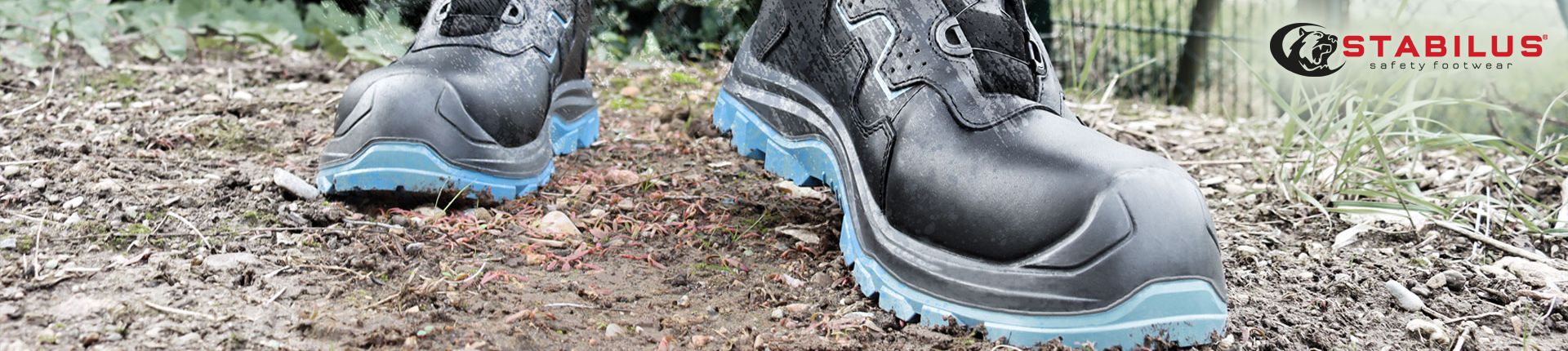 Bild Stabilus Safety Footwear Arbeitsschuhe Alex Low Twist Black in Nahaufnahme