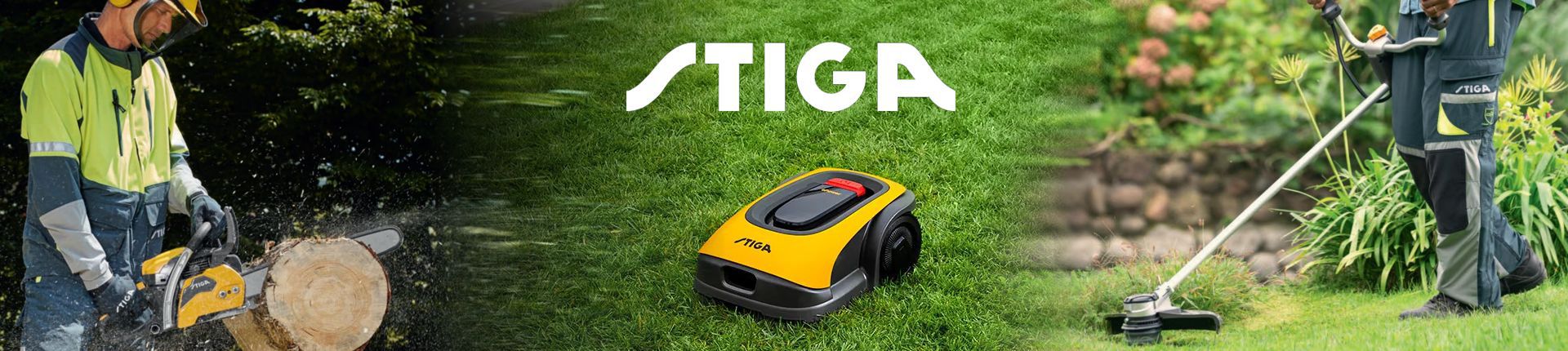 Bild Einblick in das Sortiment von Stiga Garden Care