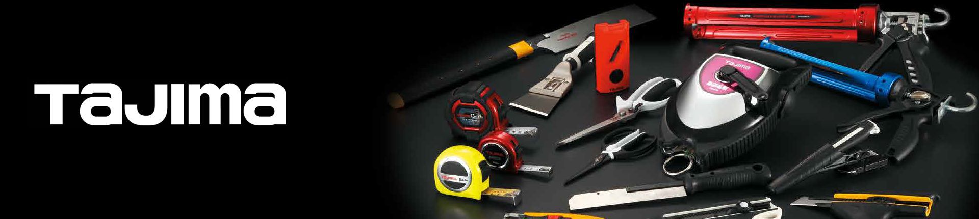 Bild Überblick über das Sortiment von Tajima