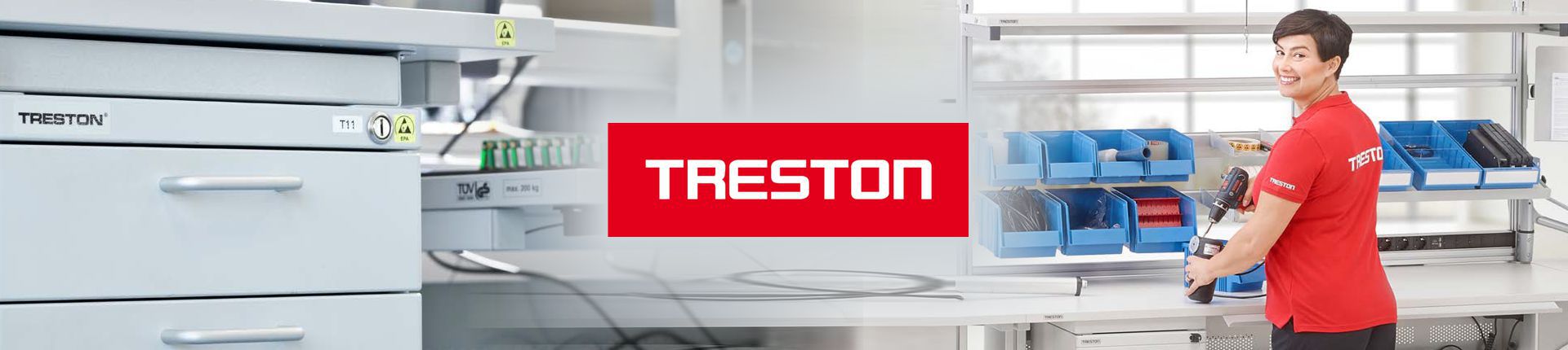 Bild Einblick in das Sortiment von Treston