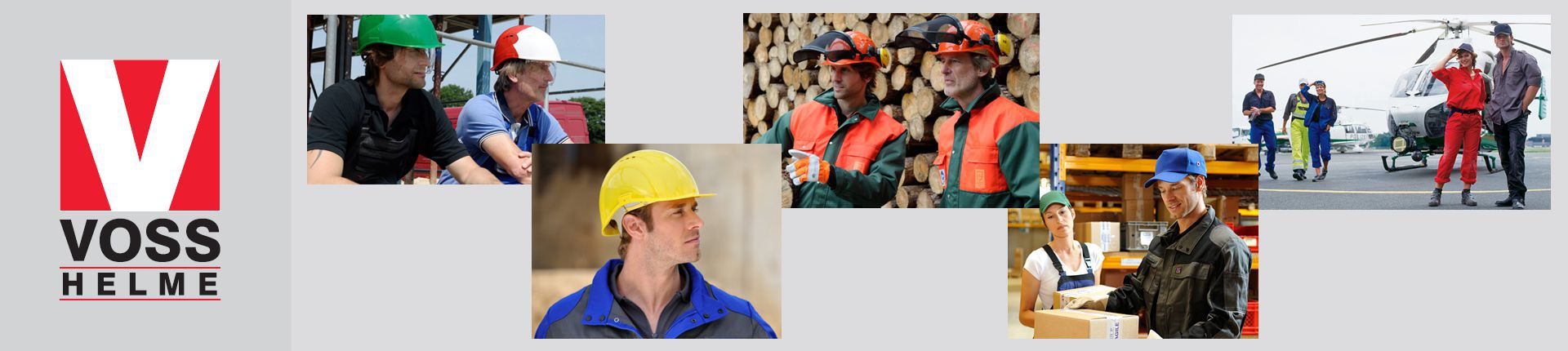 Bild Einblick in das Sortiment von Voss Helme