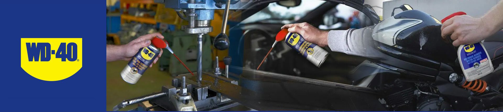 Bild Einblick in das Sortiment von WD-40