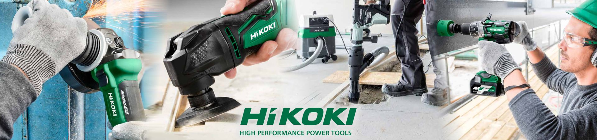 Bild Einblick in das Hikoki Sortiment