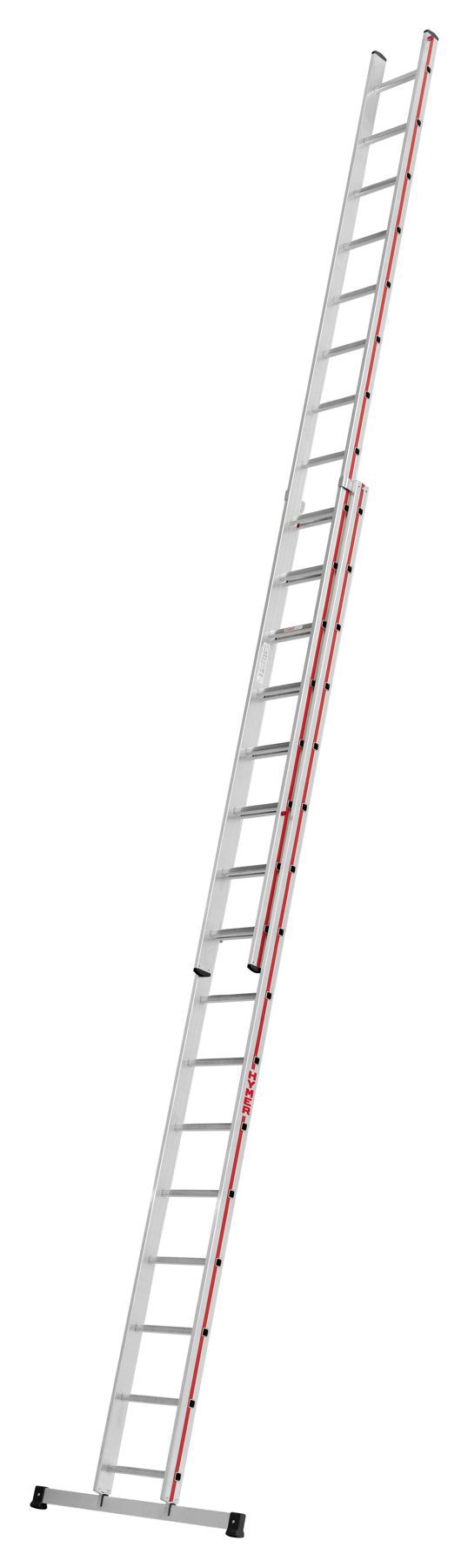 Produktbild Hymer Schiebeleiter zweiteilig 2 x 16 Sprossen Standhöhe 6,98 m
