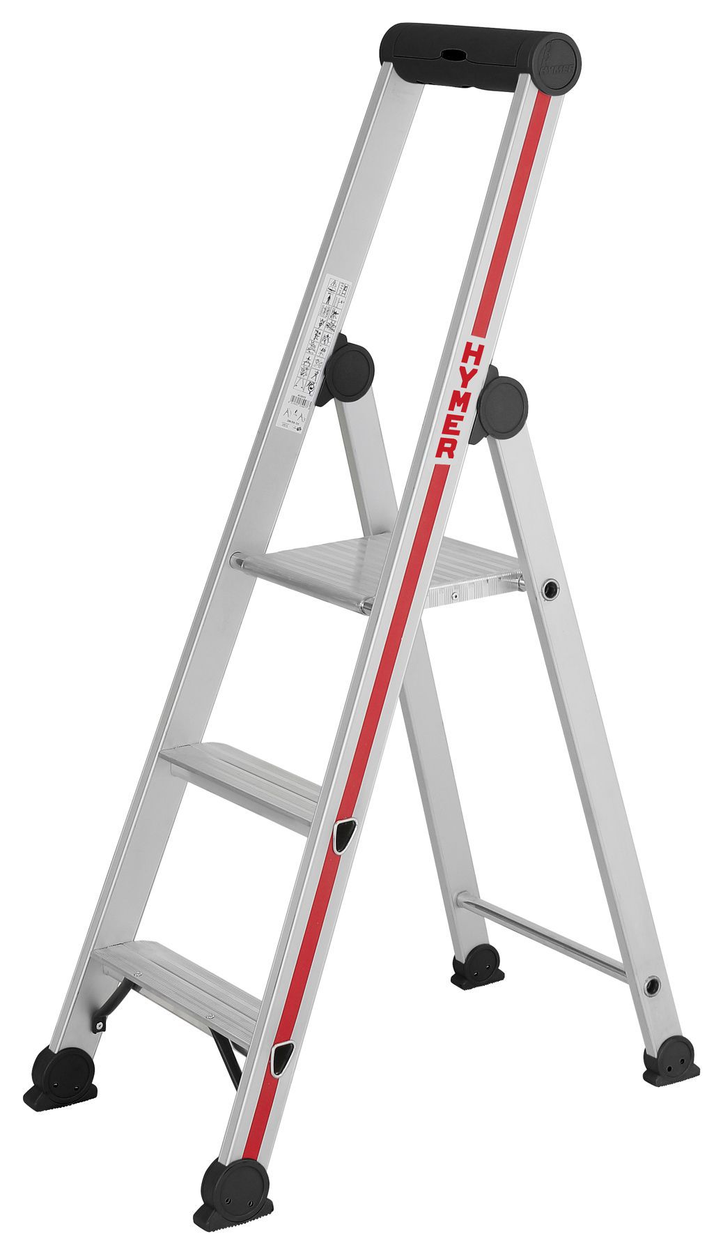 Produktbild Hymer Stufenstehleiter S Brückeeinseitig 3 Stufen