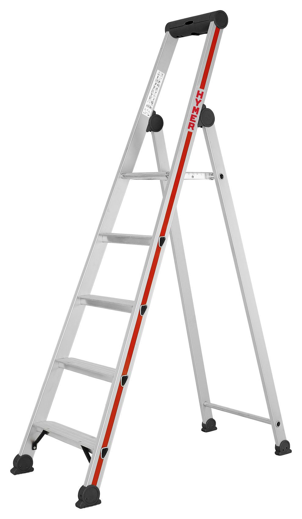 Produktbild Hymer Stufenstehleiter S Brückeeinseitig 5 Stufen