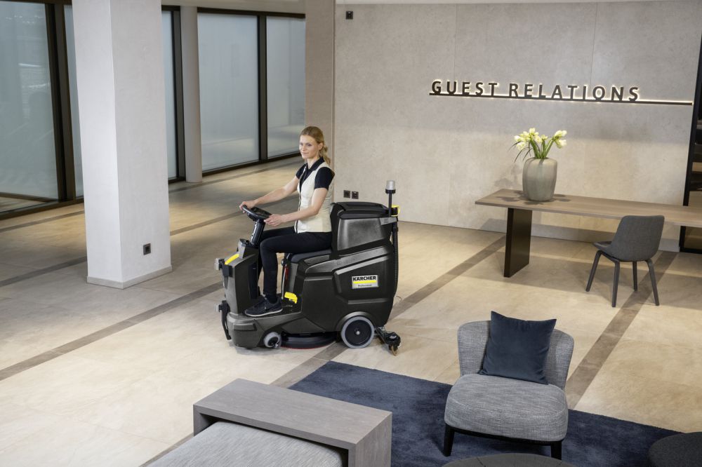 Produktbild Kärcher Scheuersaugmaschine BD 50/70 R Classic Bp Pack Anniversary Edition + 6x CA 50 C 2,5 Ltr. bild 4