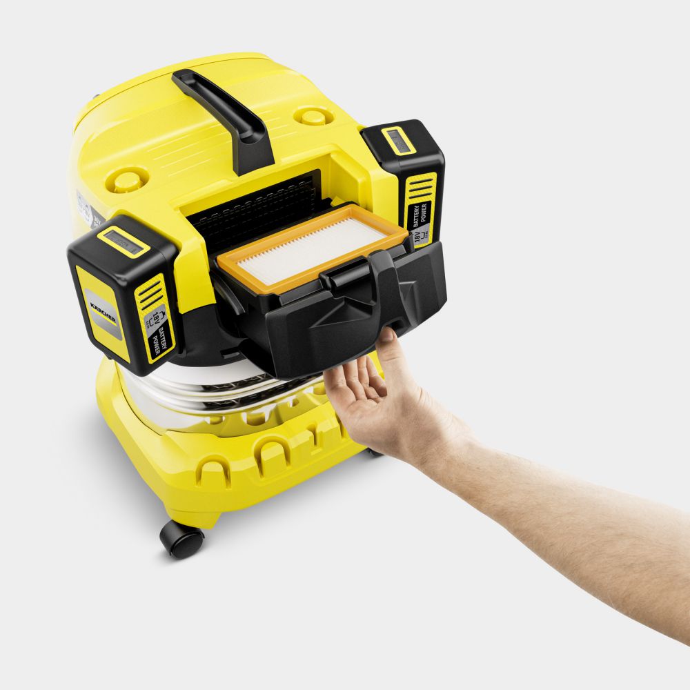 Produktbild Kärcher Nass/Trockensauger WD 4-18 S Dual Battery Set bild 3