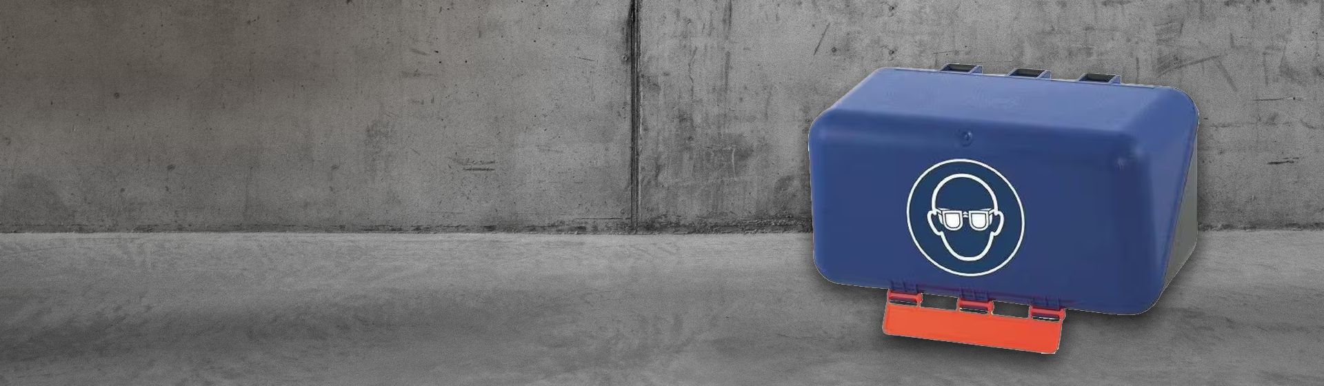 Gebra Aufbewahrungsbox in Blau bild