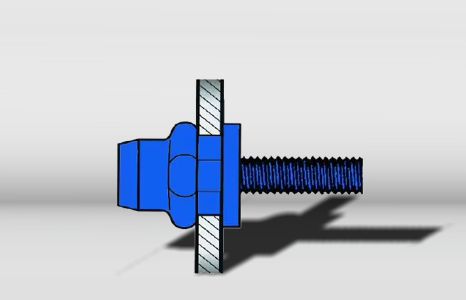 Produktbild kategorie befestigungstechnik blindnietmuttern polygrip blindnietschrauben stahl geraendelt teaser