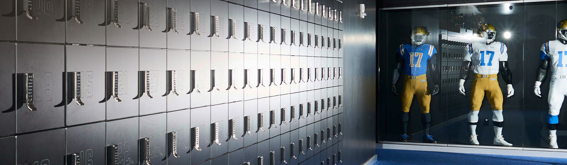 C + P Schließfachschränke in Nahaufnahme bild