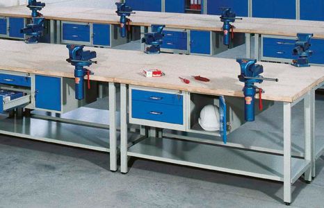 Produktbild kategorie betriebsausstattung betrieb werkbaenke arbeitstische teaser