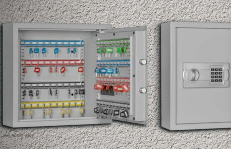 Produktbild kategorie betriebsausstattung buero schluesselschraenke kaesten teaser