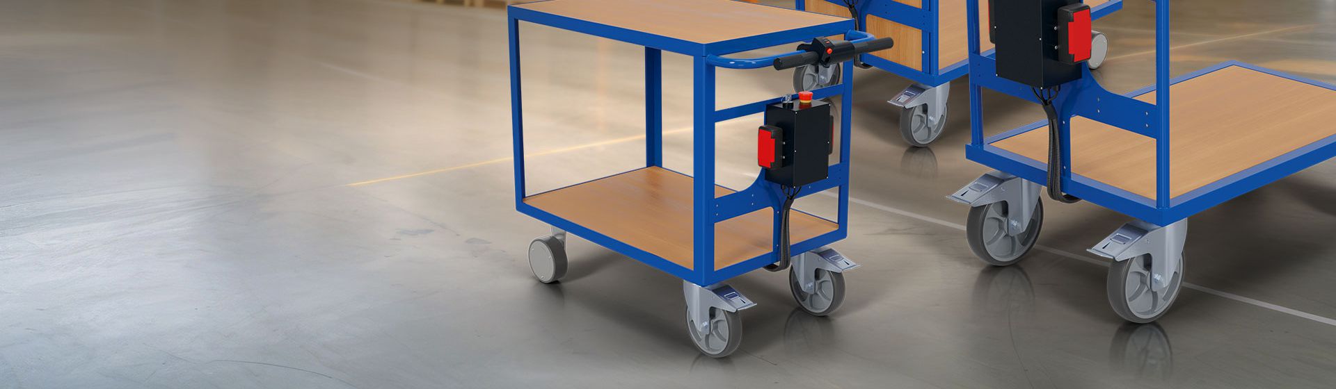 Transportwagen mit Rollen von BS Rollen bild