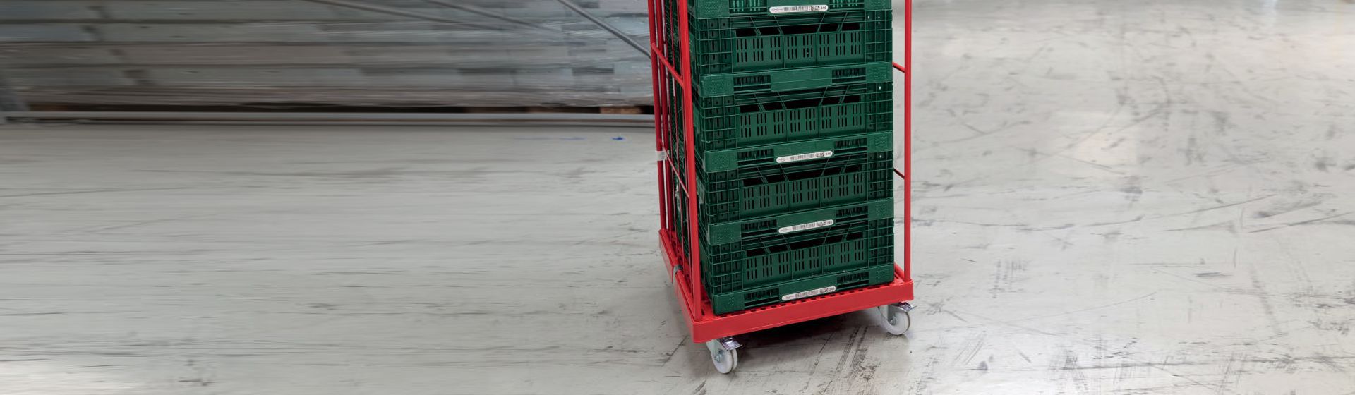 ESB Rollcontainer in Nahaufnahme bild