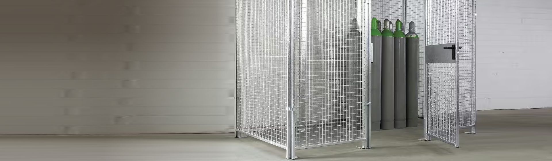 Gasflaschenlager-Gitterbox von TTS bild