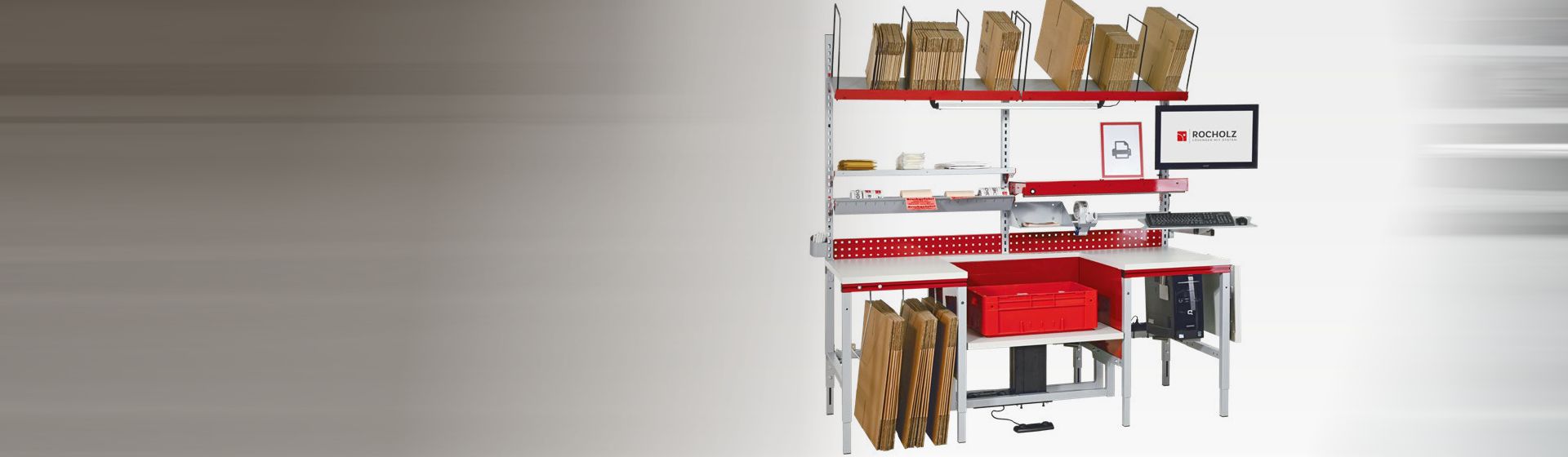 Verpackungstisch von Hüdig & Rocholz bild