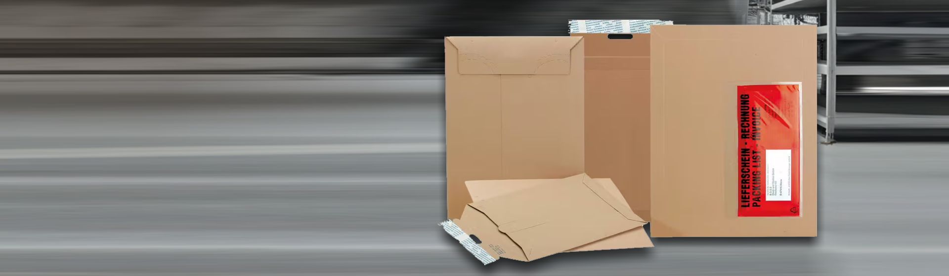 Versandtaschen in verschiedenen Größen bild