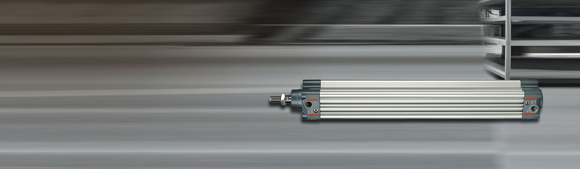 Riegeler Normzylinder, doppeltwirkend, Magnet, Kolben-Ø 32, Hub 25, G 1/8 bild