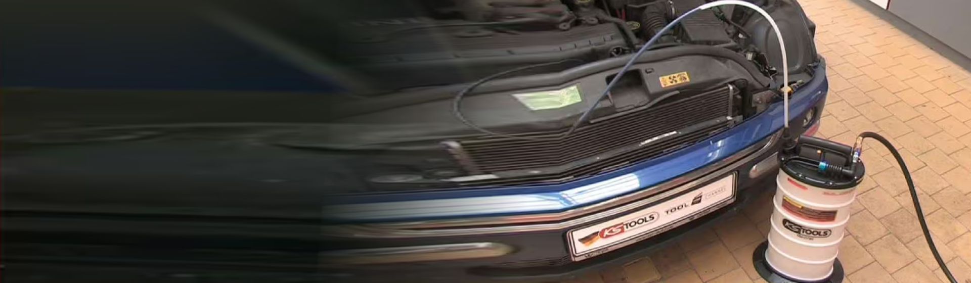 KS Tools Vakuum Absaugpumpe 9,5 Liter inklusive 4 Sonden bild