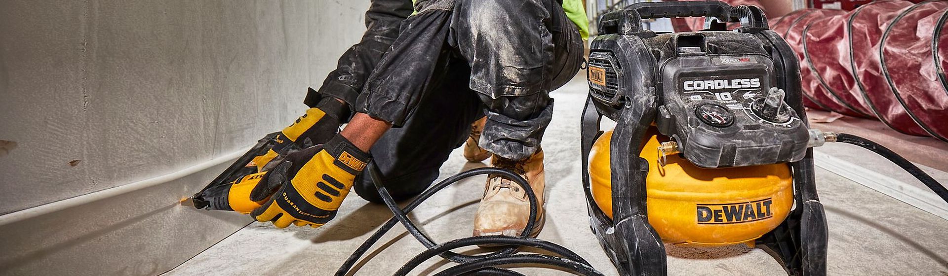 Dewalt Kompressor & Druckluftwerkzeug in Aktion bild