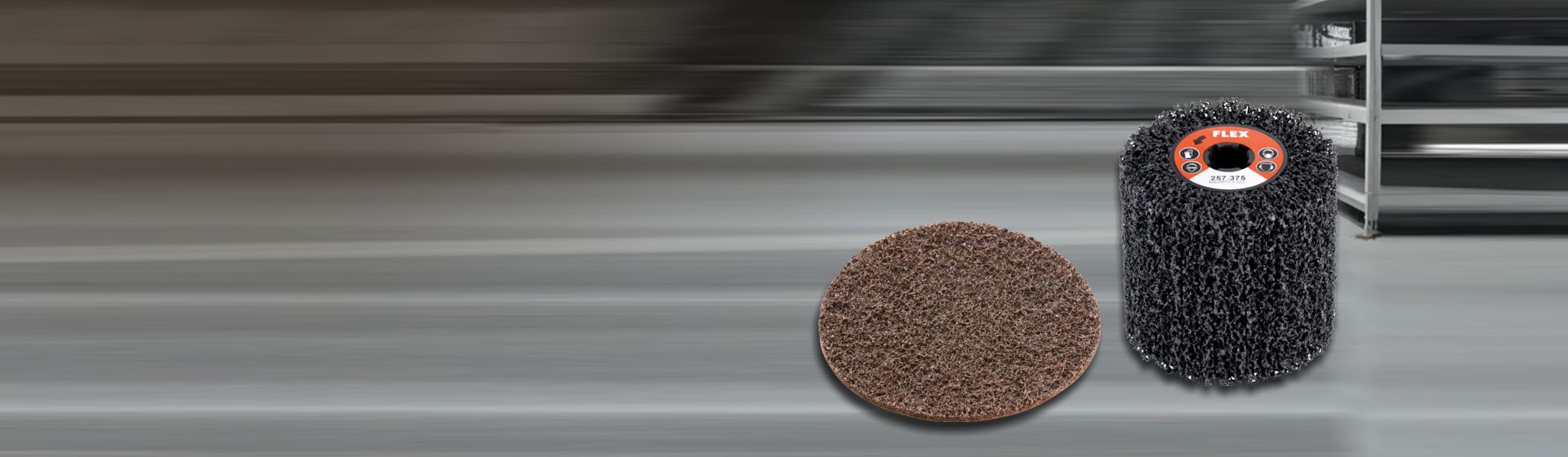 Flex Schleifvlies und Hartstruktur-Vliesrad bild