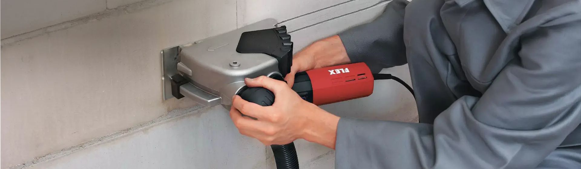 Flex Mauerschlitzer im Einsatz bild