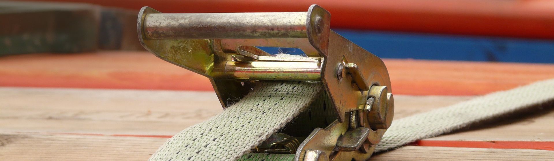 Zurrgurt in Nahaufnahme bild