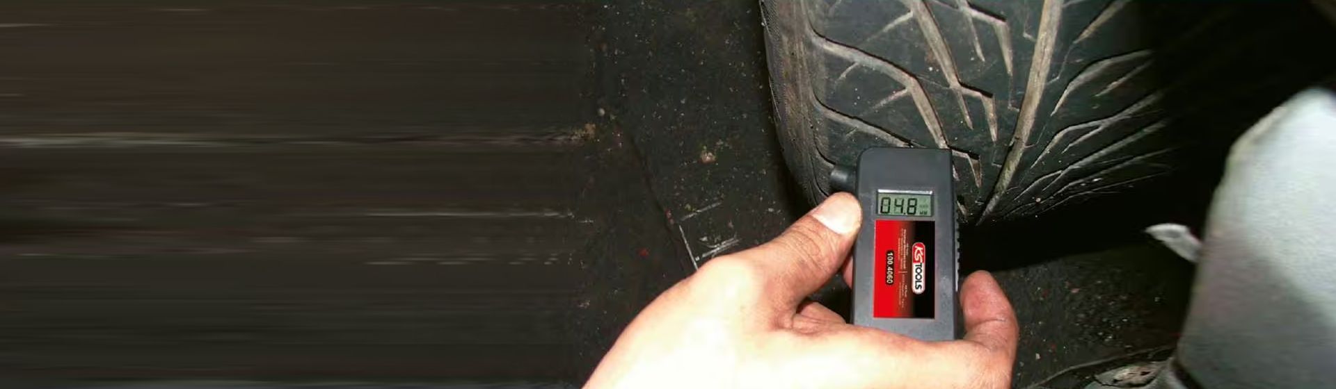 KS Tools Digital Reifendruck und Reifenprofil Tiefenmesser bild