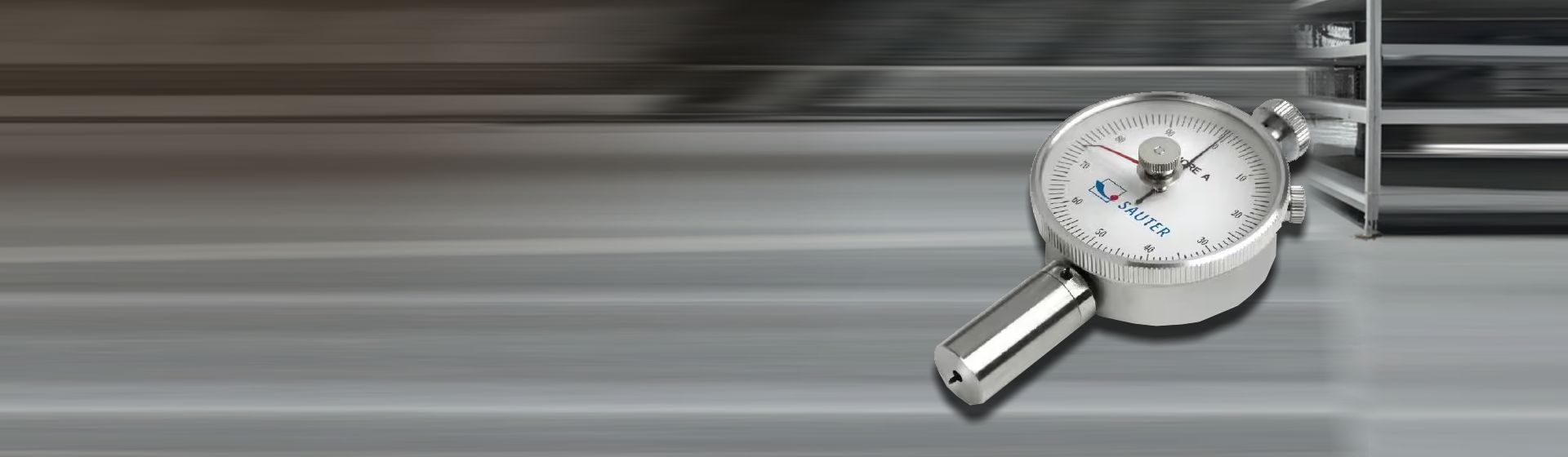 Sauter Handlicher Shore Durometer Härteprüfgerät mit Schleppzeiger bild