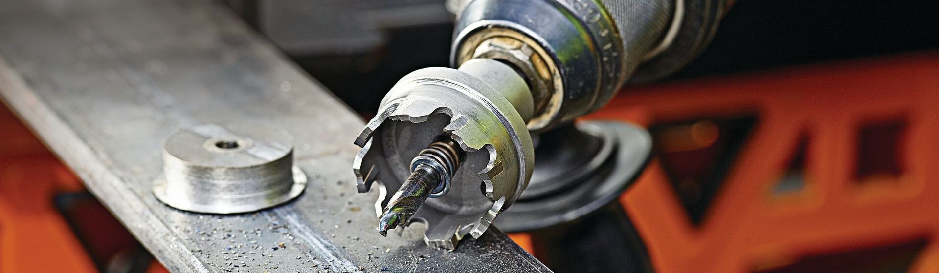 Dewalt Lochsägeblatt in Nahaufnahme bild