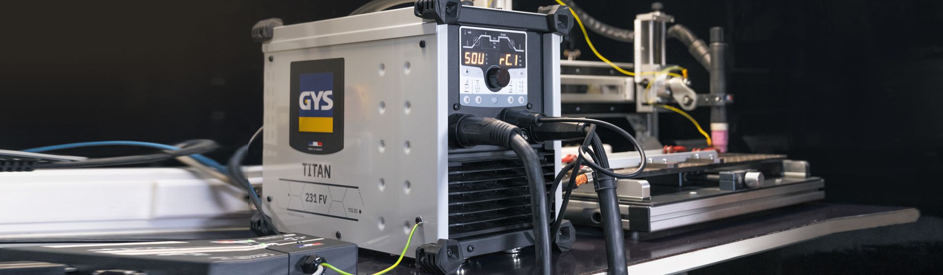 Gys WIG Inverter in Aktion bild