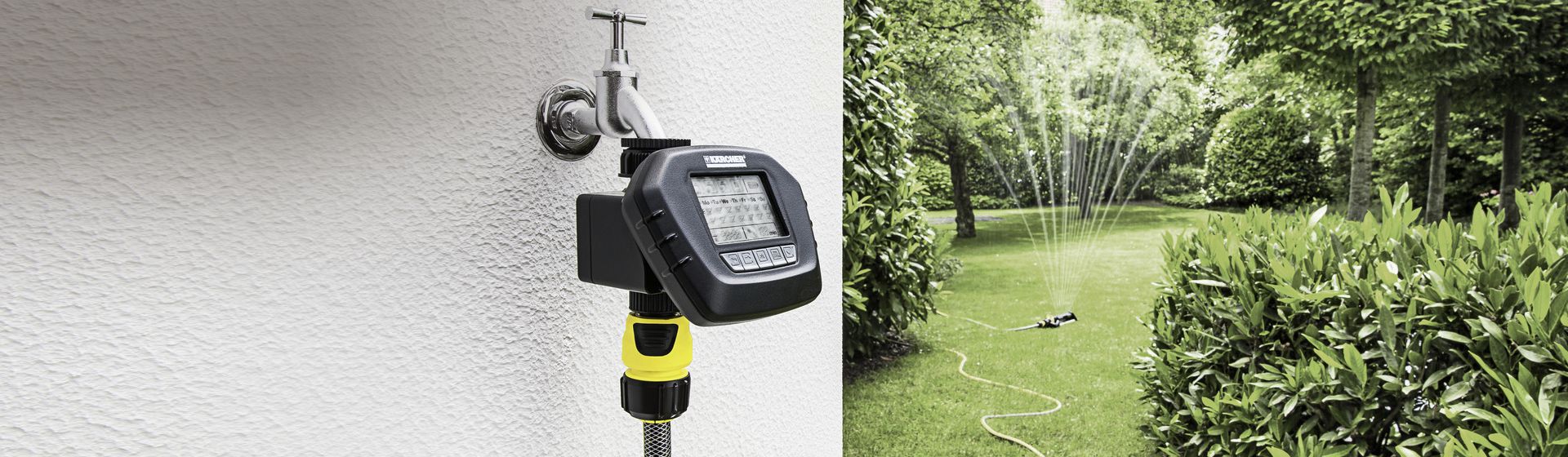 Kärcher Bewässerungsautomat in Aktion bild